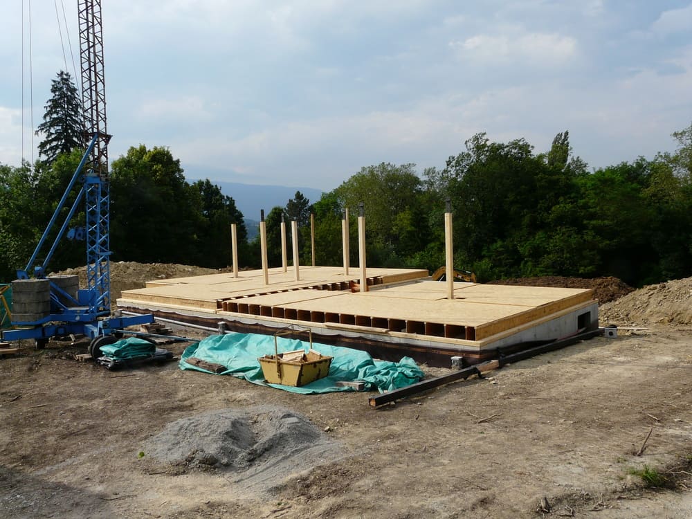 chantier d'autoconstruction isolation paille